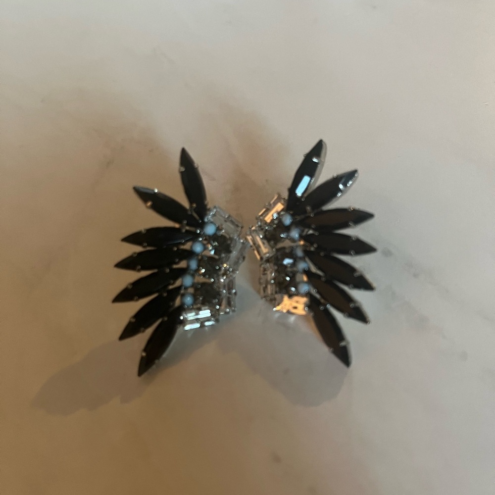 EUC Women’s Joanna Laura Constantine Silver Statement Earrings